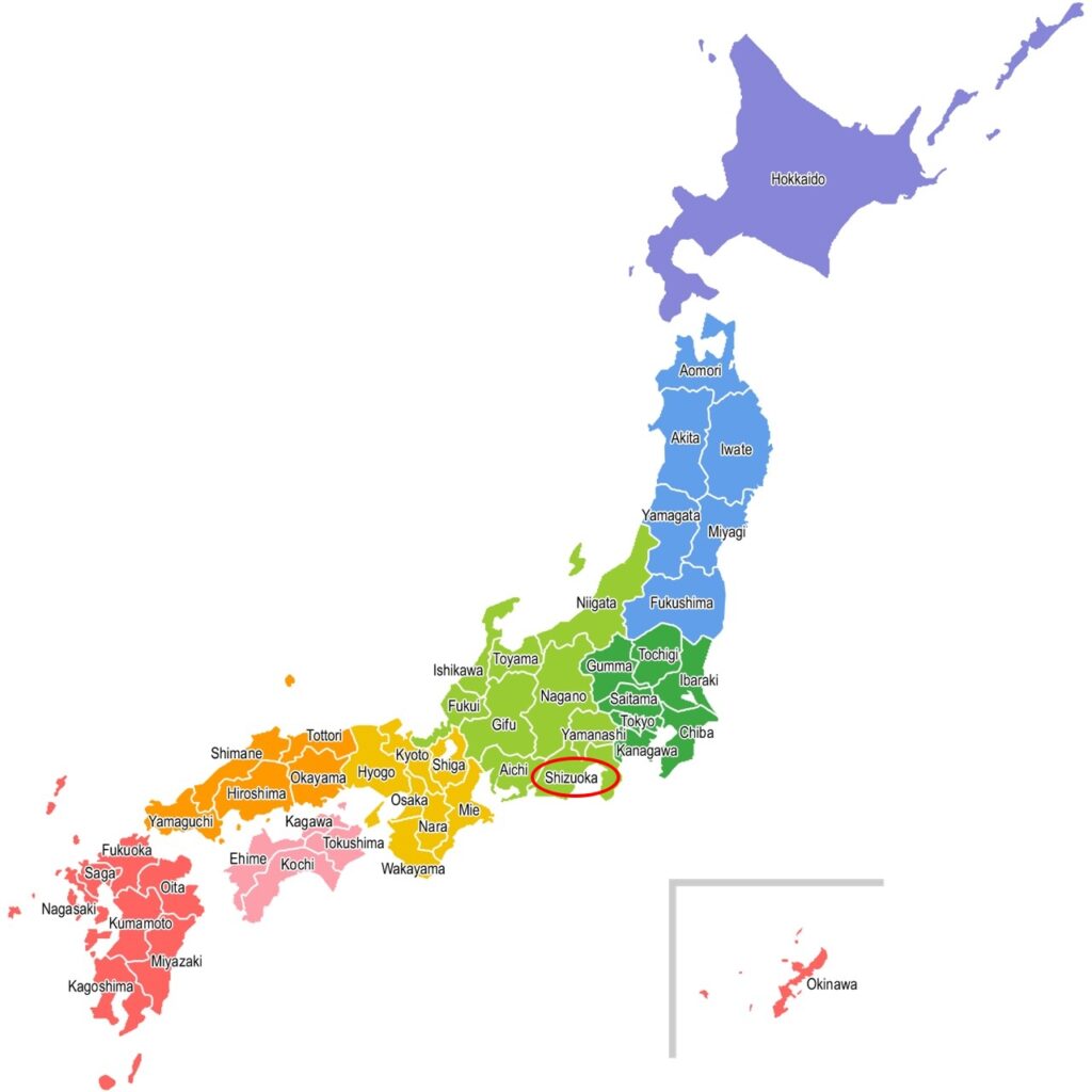 Japan map