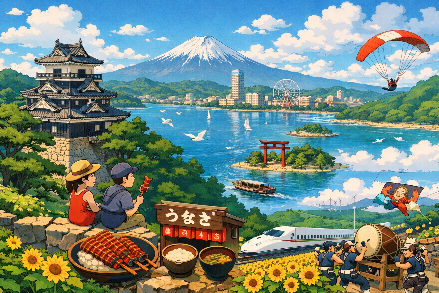 Animation of Hamamatsu